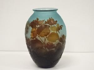 エミールガレ　草花紋花瓶